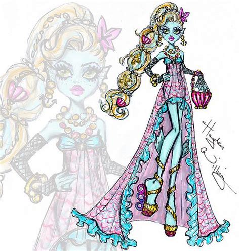 monster high sea style lagoona blue by hayden williams monster high art hayden williams