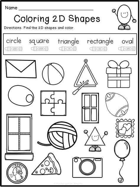 shapes colouring worksheet coloring worksheets