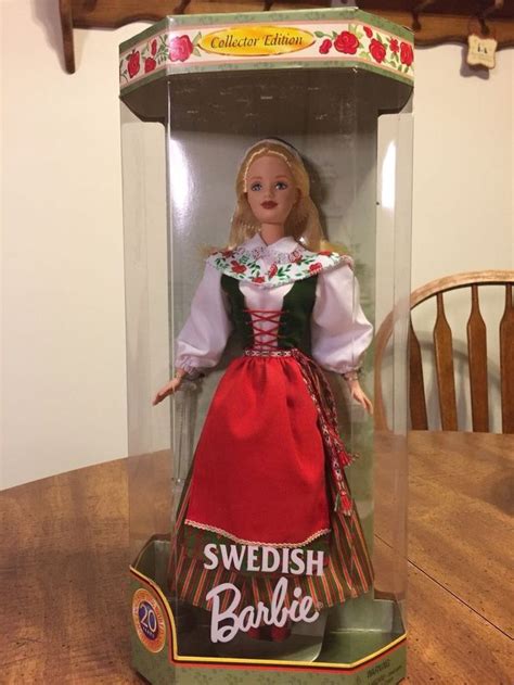 1999 swedish barbie collector edition dolls of the world mattel 24672