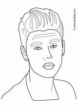 Bieber sketch template