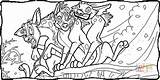 Lion Coloring Pages King Shenzi Banzai Ed Hyenas Hyena Animated Three Drawing Printable sketch template