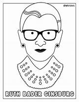 Pages Coloring Ruth Bader Ginsburg Emoji Nerd Sheknows Printable Book Template sketch template