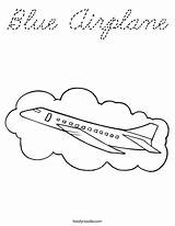 Coloring Airplane Blue Cursive Favorites Login Add sketch template