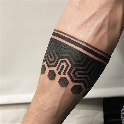 Tattoos That Inspire Forearm Band Tattoos Geometric Tattoo Trendy