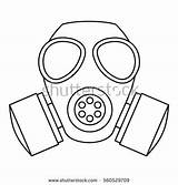 Mask Gas Drawing Coloring Pages Getdrawings Cool Getcolorings Printable sketch template