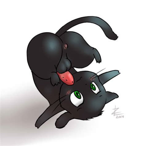 Rule 34 2014 Anus Ass Balls Black Hair Chibi Cute Feline Feral Fur