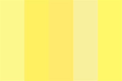 tonos amarillo color palette