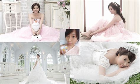 terminally ill 27 year old poses alone for bridal photos