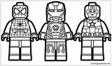 Pages Marvel Super Hero Squad Coloring Lego Toys Dolls sketch template