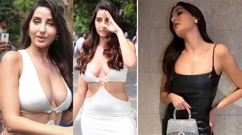 Nora Fatehi Flaunts Her Hourglass Figure In A Stunning Backless