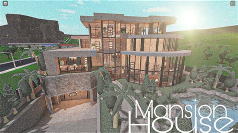 roblox bloxburg mansion modern house house build vidoe