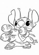 Stitch Coloring Pages Tulamama Print sketch template
