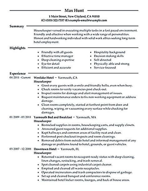 resume professional highlights examples restume