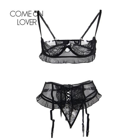 2020 Comeonlover Lenceria Erotica Jartiyer Sexy Set Exotic Nightwear