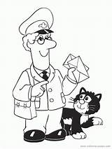 Pat Postman Coloring Drawing Pages Clipart Motorcycle Cat Getdrawings Mailman Mail Popular Drawings Cartoons Webstockreview Gif Coloringhome sketch template