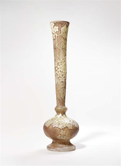 Emile Galle Vase Circa 1900 Art Nouveau Art Déco