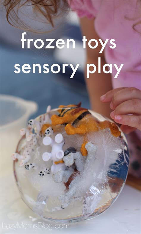 easy  fun ice sensory play ideas  babies toddlers