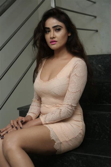 sony charishta latest hot cleveage spicy pink skirt photoshoot images
