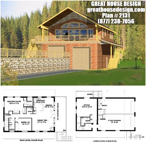 icf carriage house plan  toll     houseplans housedesign