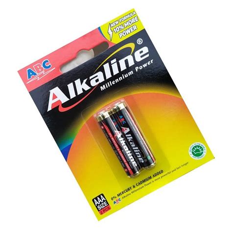 jual baterai abc alkaline aaa  isi pcs original battery alkaline