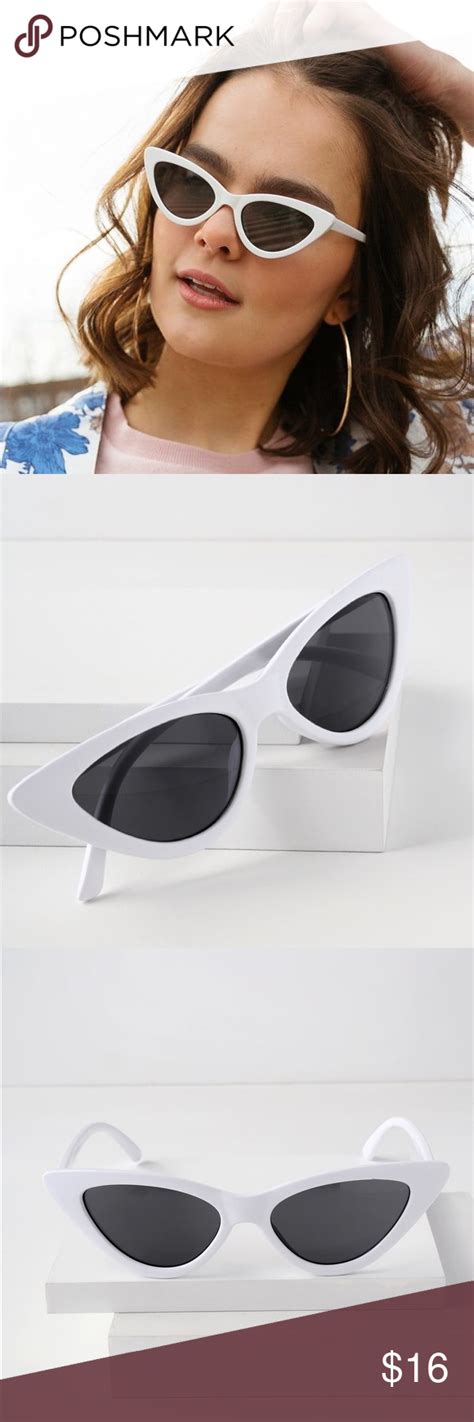 🛍 white cat eye sunglasses boutique cat eye sunglasses white cat eye