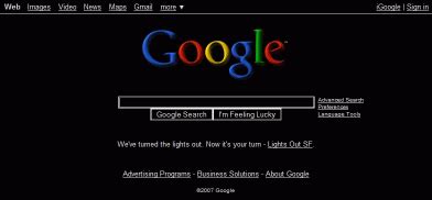 google  black  lights  san francisco initiative
