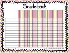 homeschool gradebook template printable gradebook