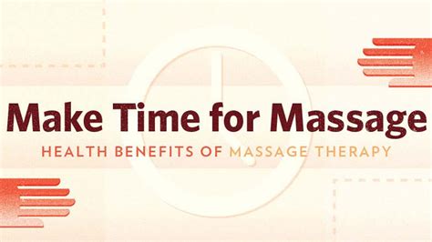 this is why you must get massages infographic