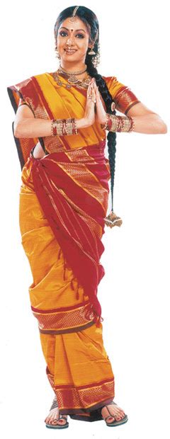 wear  saree  tamilian style nivedithas blog