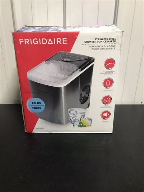 frigidaire efic ss lbs counter top maker  sale  ebay