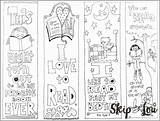 Bookmarks Printable Bookmark Coloring Color Kids Pages Book Template Marks Diy Print Reading Skiptomylou Pokemon Colouring Library Craft Own Read sketch template