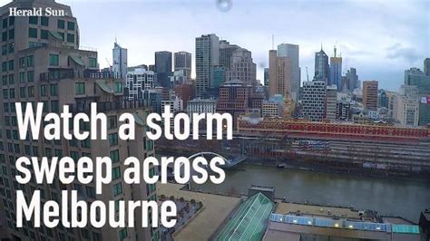 melbourne winds today latest weather warning for