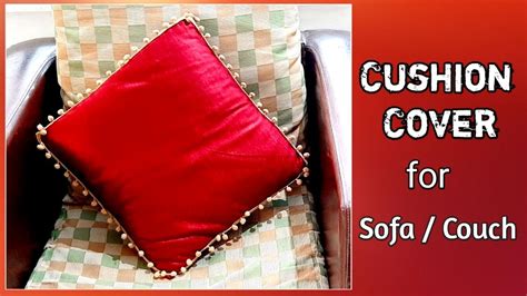 cushion cover  sofacouch pillow cover diy cushion cover youtube