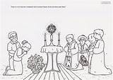 Fronleichnam Ausmalen Biblische Bibel Innen Zwei Meinem Namen Versammelt Kinderbilder Heilige Einzigartig Pinnwand sketch template