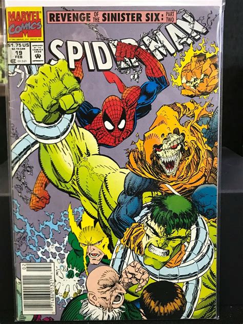 Spider Man Revenge Of The Sinister Six Part 2 Marvel Feb 19 Ebay