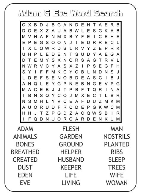bible games word search coloring pages