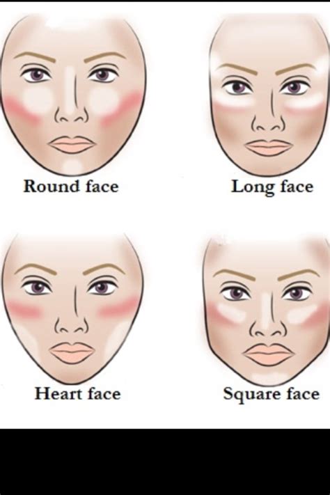 how to contour for different face shapes musely