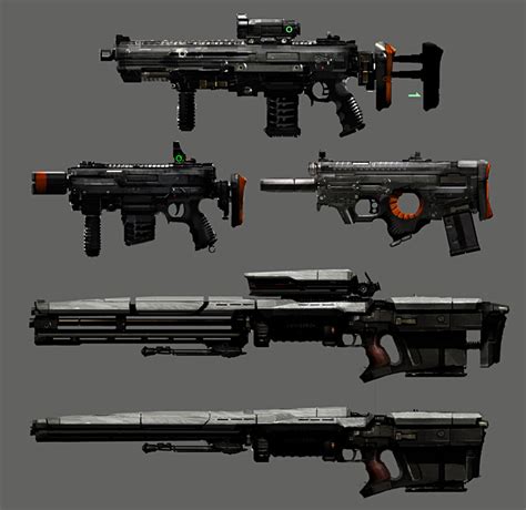 inspirational weaponry concept designs   talented artists concept art world