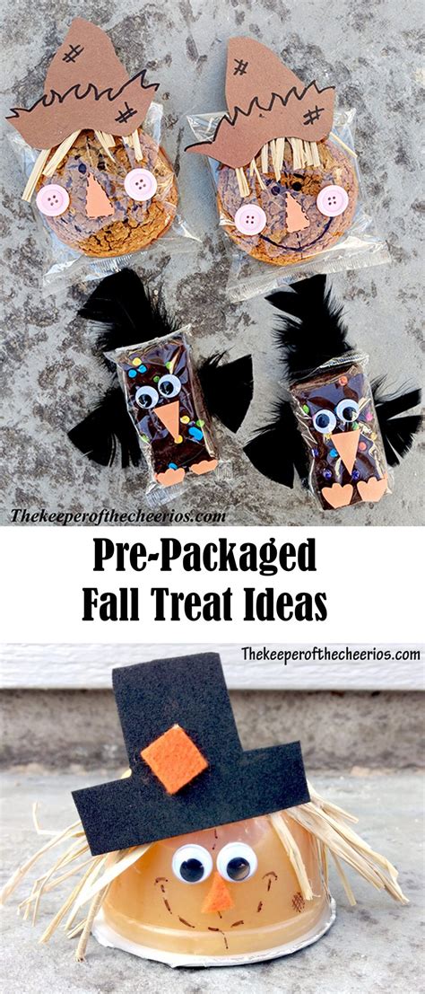 pre packaged fall treat ideas  keeper   cheerios halloween