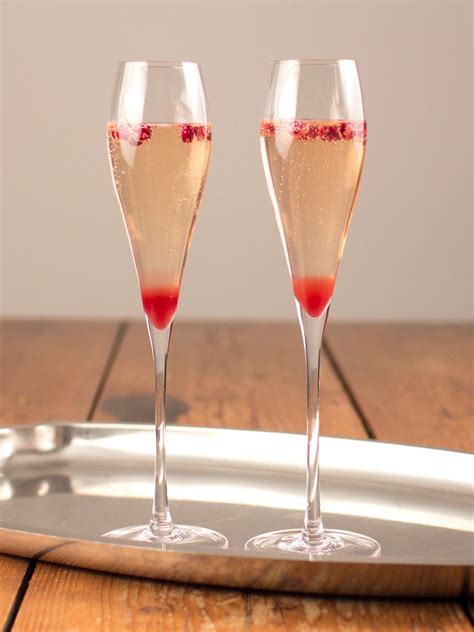 pomegranate champagne cocktail recipe nye wine folly champagne