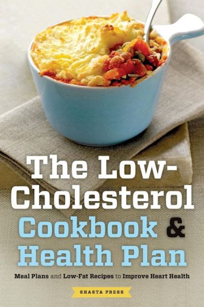 cholesterol cookbook health planmeal plans