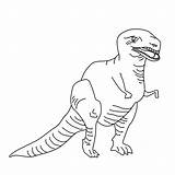 Coloring Dinosaur Pages Printable Dinosaurs Kids Animals sketch template