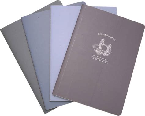 enwraps plain series regular notebook rule  pages price  india