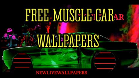 top muscle car wallpapers youtube