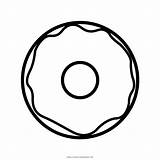 Rosquilla Donas Rosquinha Donuts Ultracoloringpages Doughnut sketch template
