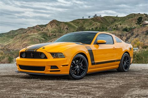 mile  ford mustang boss   sale  bat auctions sold