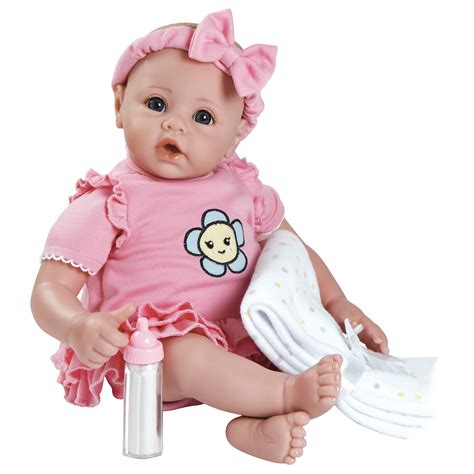 adora dolls adora premium quality babytime pink  lifelike play doll