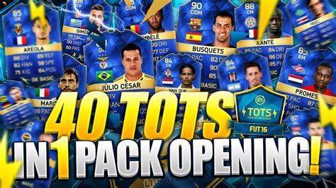 40 Tots In 1 Pack Opening Youtube