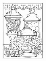 Coloring Pages Candy Food Dessert Bar Colouring Print Printable Sheets Gourmandises Color Fargelegging Books Adult Google Getcolorings Treats Kids Coloriages sketch template