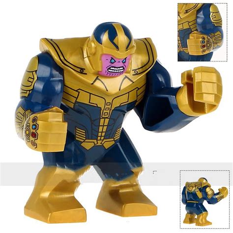 thanos minifigures  avengers infinity war lego  compatible toys